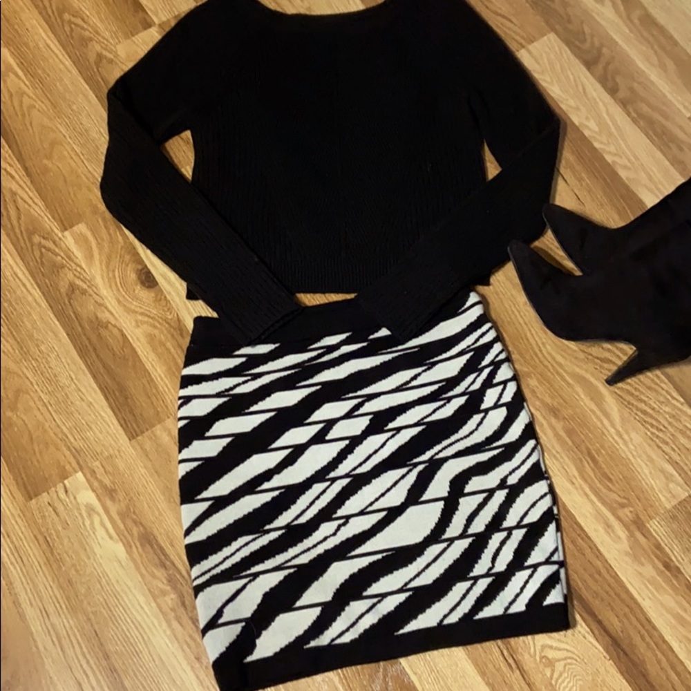 Forever 21 knit mini skirt